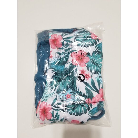 Mirawise Girls Bikini Two Piece Tie Front Swimsuit - Size 140 (US 10-11Y) - Picture 8 of 8